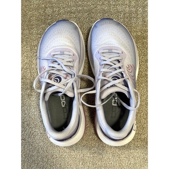 Topo Aura Womens Size 9 Purple Running Walking Shoes Max Cushioned Wide Toe Box - Picture 6 of 16